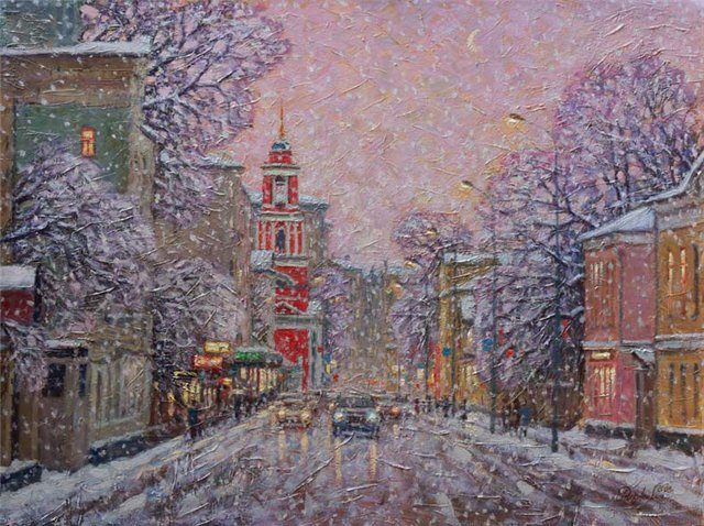 Москва зимой. Игорь Разживин.jpg Москва зимой. Игорь Разживин.jpg